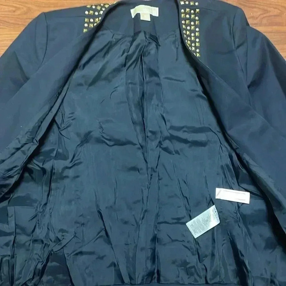 MICHAEL KORS blazer size8 studded trim front pockets - Picture 5 of 9